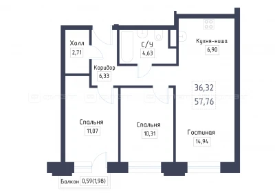 Планировка квартиры