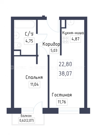 Планировка квартиры