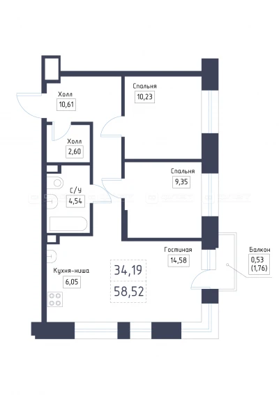Планировка квартиры