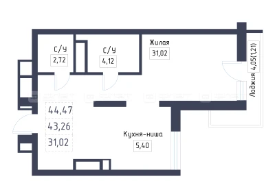 Планировка квартиры