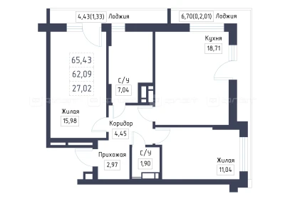 Планировка квартиры