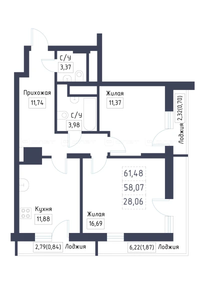 Планировка квартиры