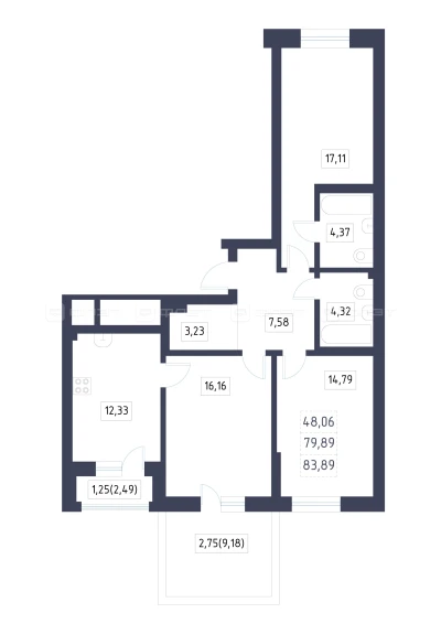 Планировка квартиры