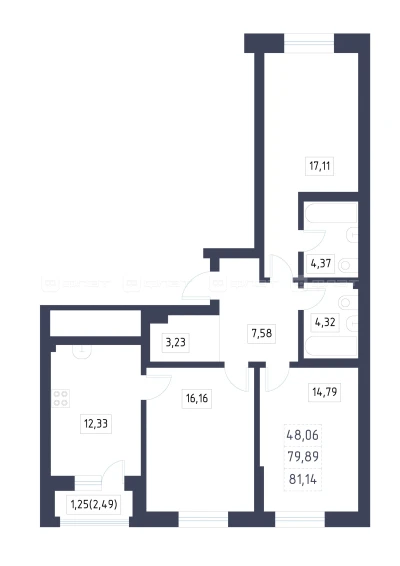 Планировка квартиры