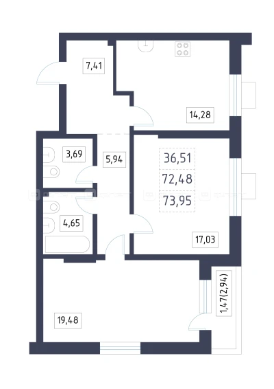 Планировка квартиры