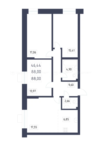 Планировка квартиры