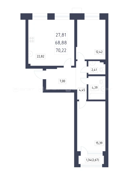 Планировка квартиры