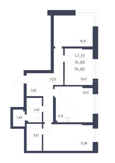 Планировка квартиры