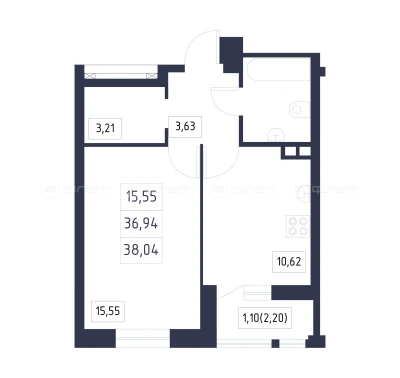 Планировка квартиры