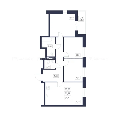 Планировка квартиры