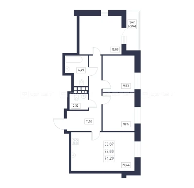 Планировка квартиры