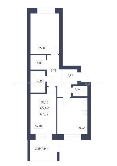 Планировка квартиры