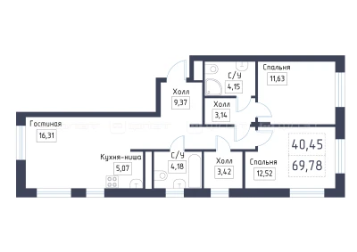 Планировка квартиры
