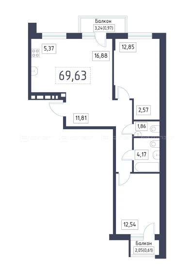 Планировка квартиры