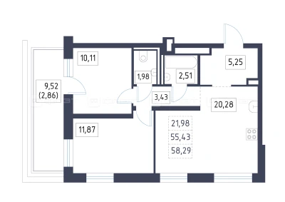 Планировка квартиры