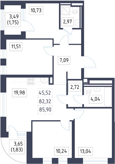 Планировка квартиры