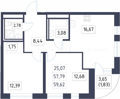 Планировка квартиры