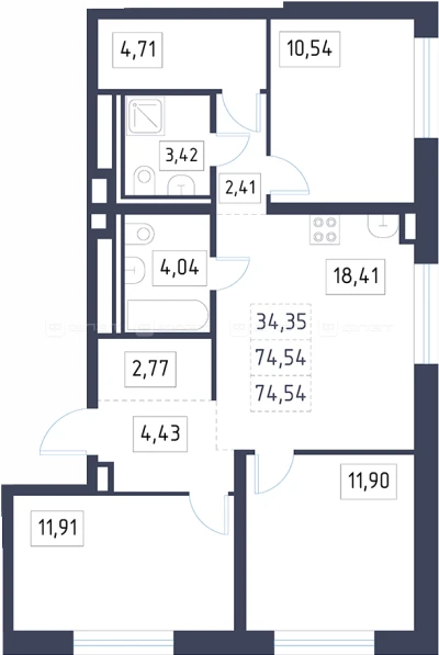Планировка квартиры