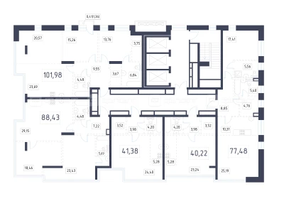 Планировка этажа