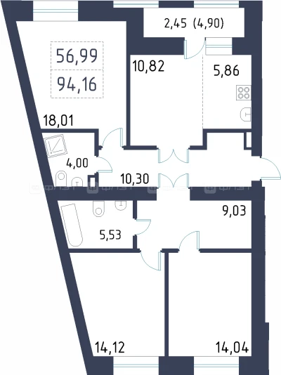 Планировка квартиры