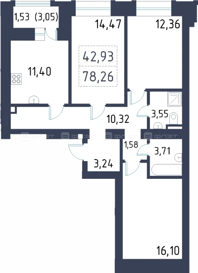 Планировка квартиры