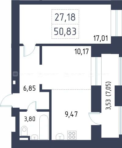 Планировка квартиры