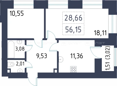 Планировка квартиры