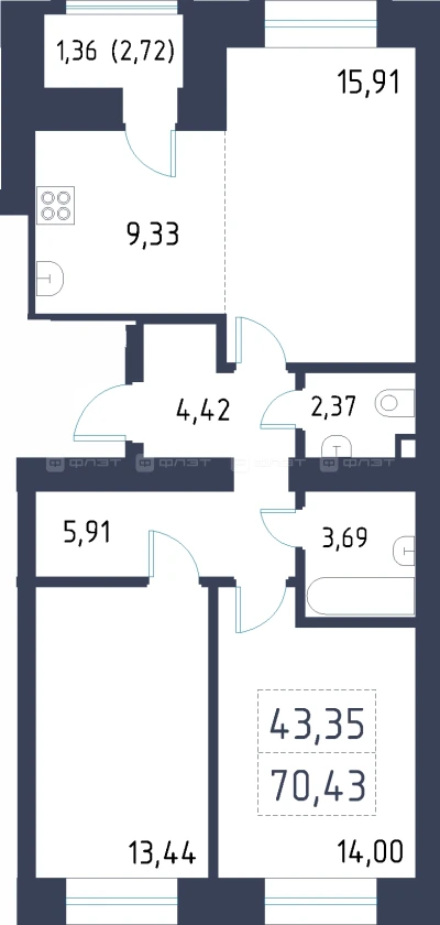 Планировка квартиры
