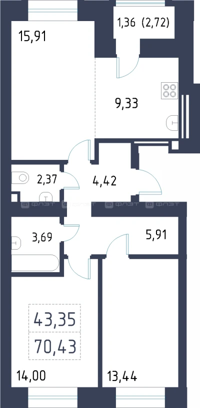 Планировка квартиры