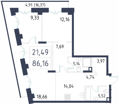 Планировка квартиры