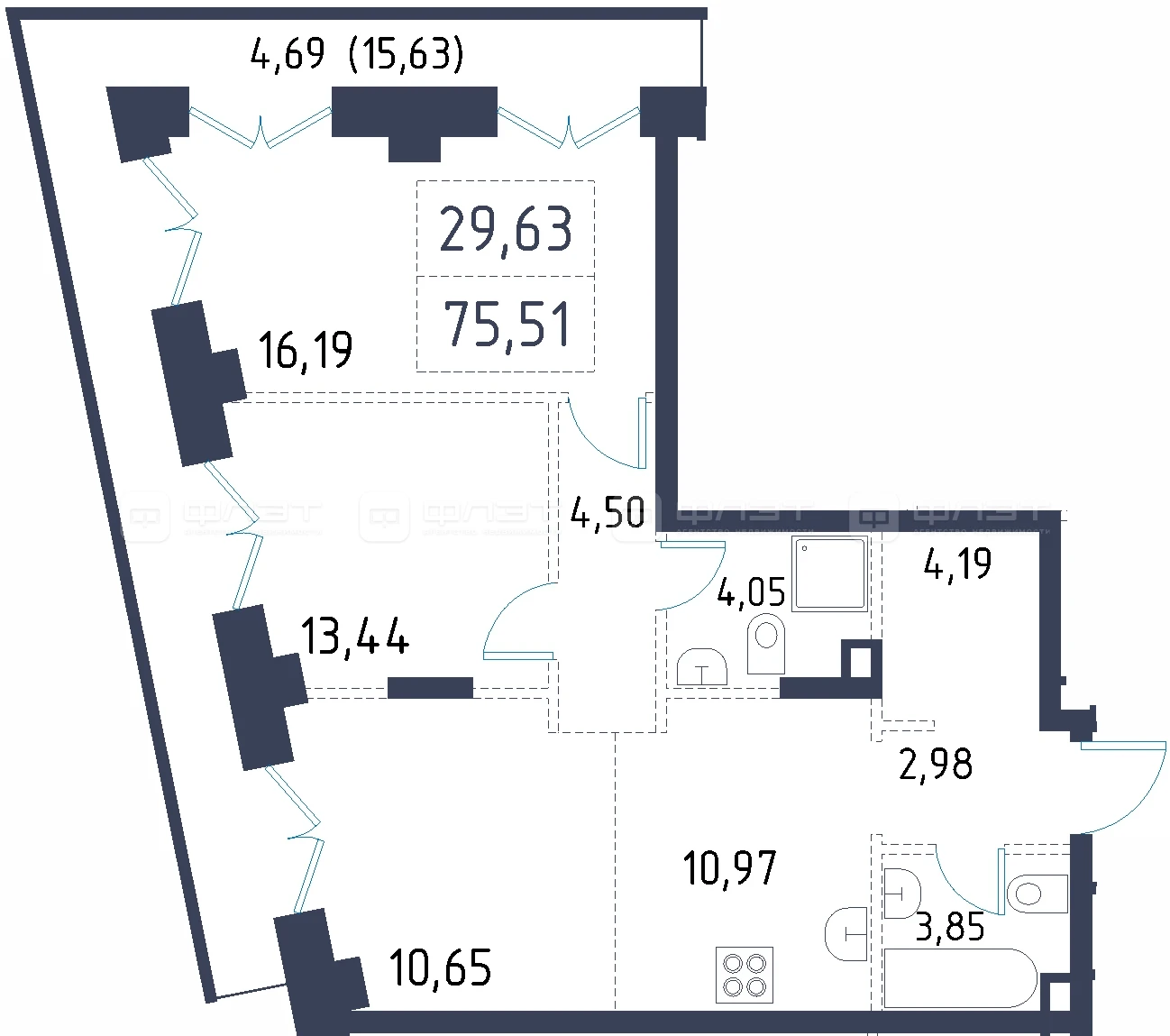 Планировка квартиры