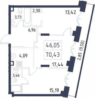 Планировка квартиры