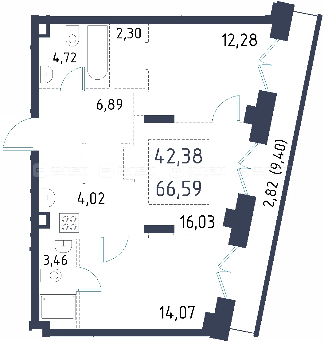 Планировка квартиры