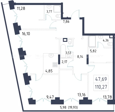 Планировка квартиры