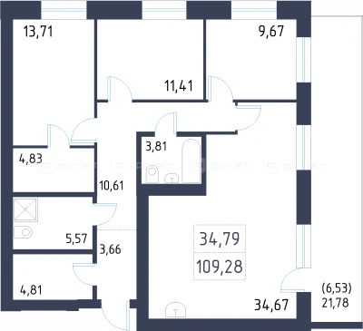 Планировка квартиры