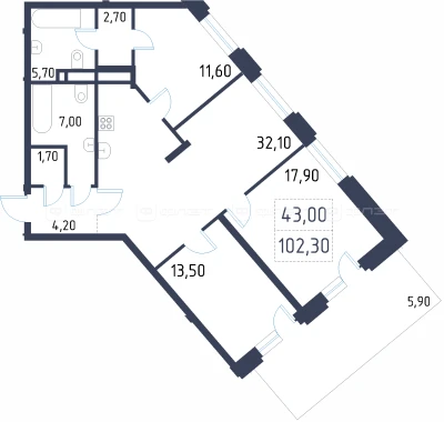 Планировка квартиры