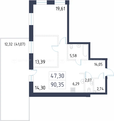 Планировка квартиры