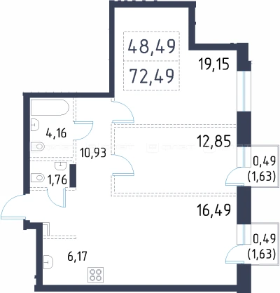 Планировка квартиры