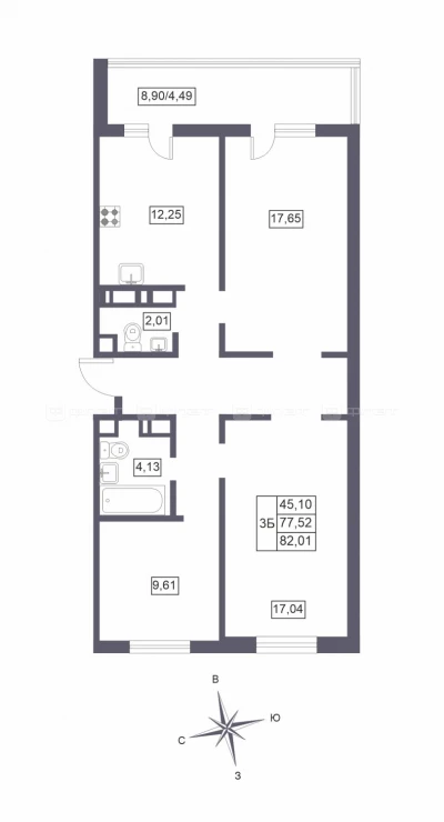 Планировка квартиры