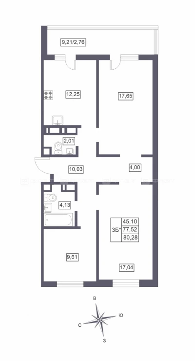 Планировка квартиры