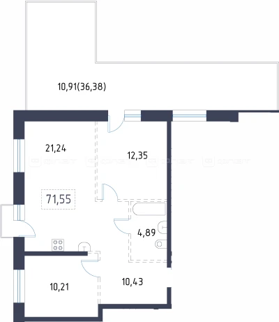 Планировка квартиры