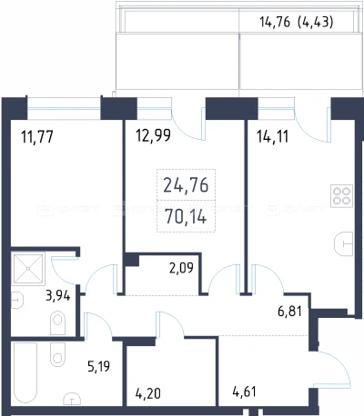 Планировка квартиры