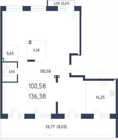 Планировка квартиры