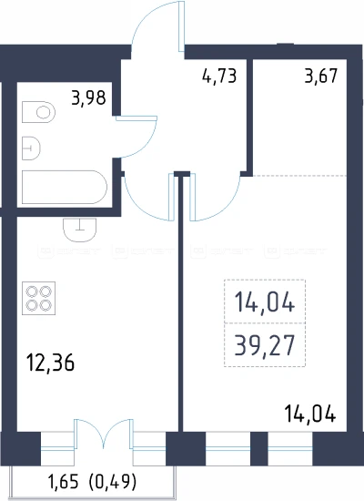 Планировка квартиры