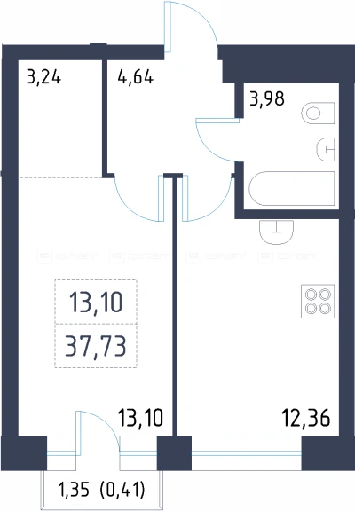Планировка квартиры
