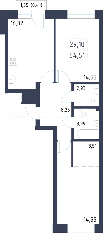 Планировка квартиры