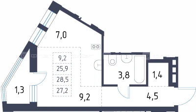 Планировка квартиры