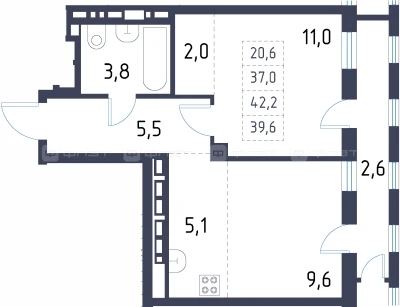 Планировка квартиры