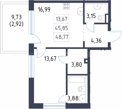 Планировка квартиры