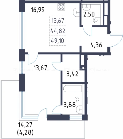 Планировка квартиры